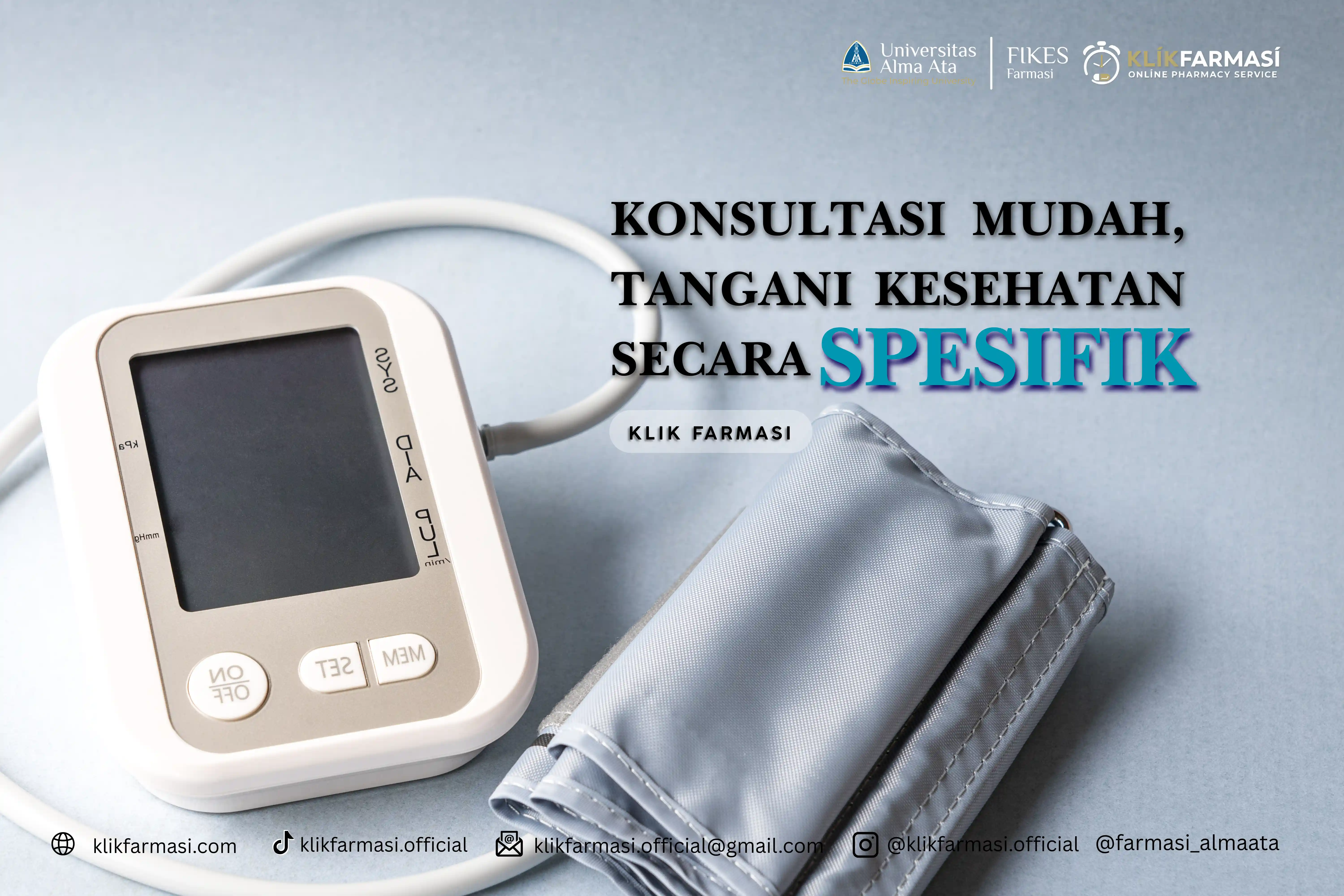 Selamat datang di platform Klik Farmasi untuk konsultasi kesehatan online